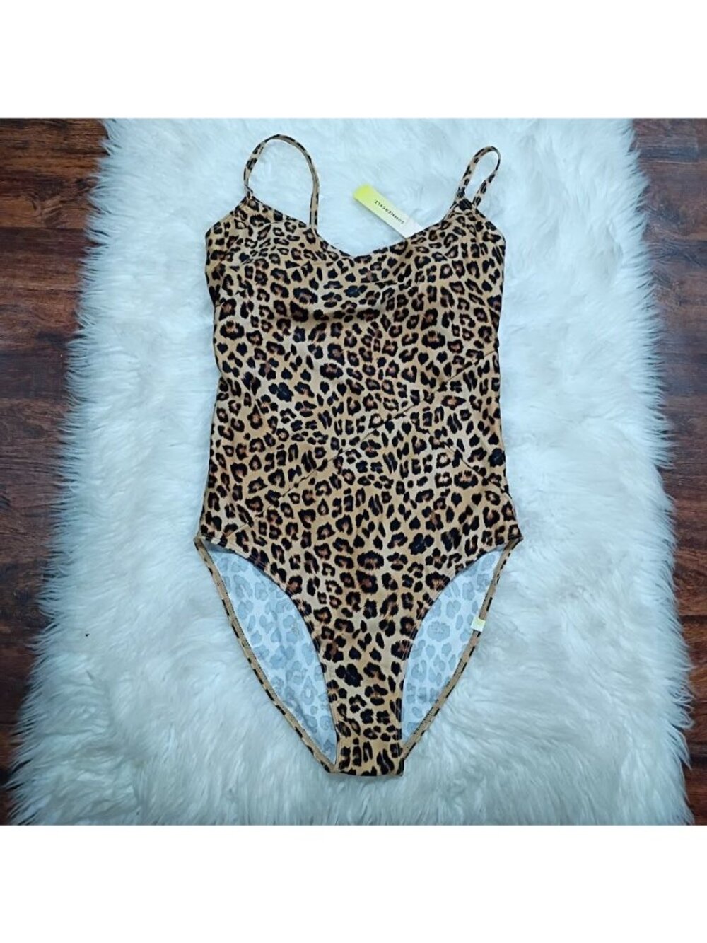 Summersalt Leopard 10 Print One-Piece Swimsuit Adjustable Straps - Picture 9 of 12